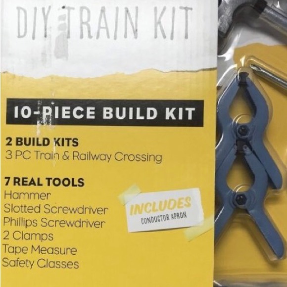 Create & Learn DIY Train Project Kit (NWT) - Picture 3 of 3